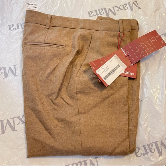 SOLD Max Mara Boris Long pants color Camel - Picture 5 of 8